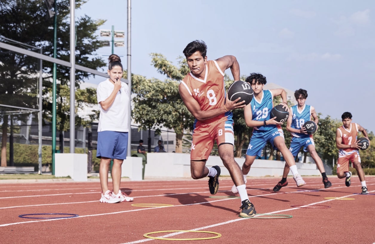 Singh Sports Foundation basketball players