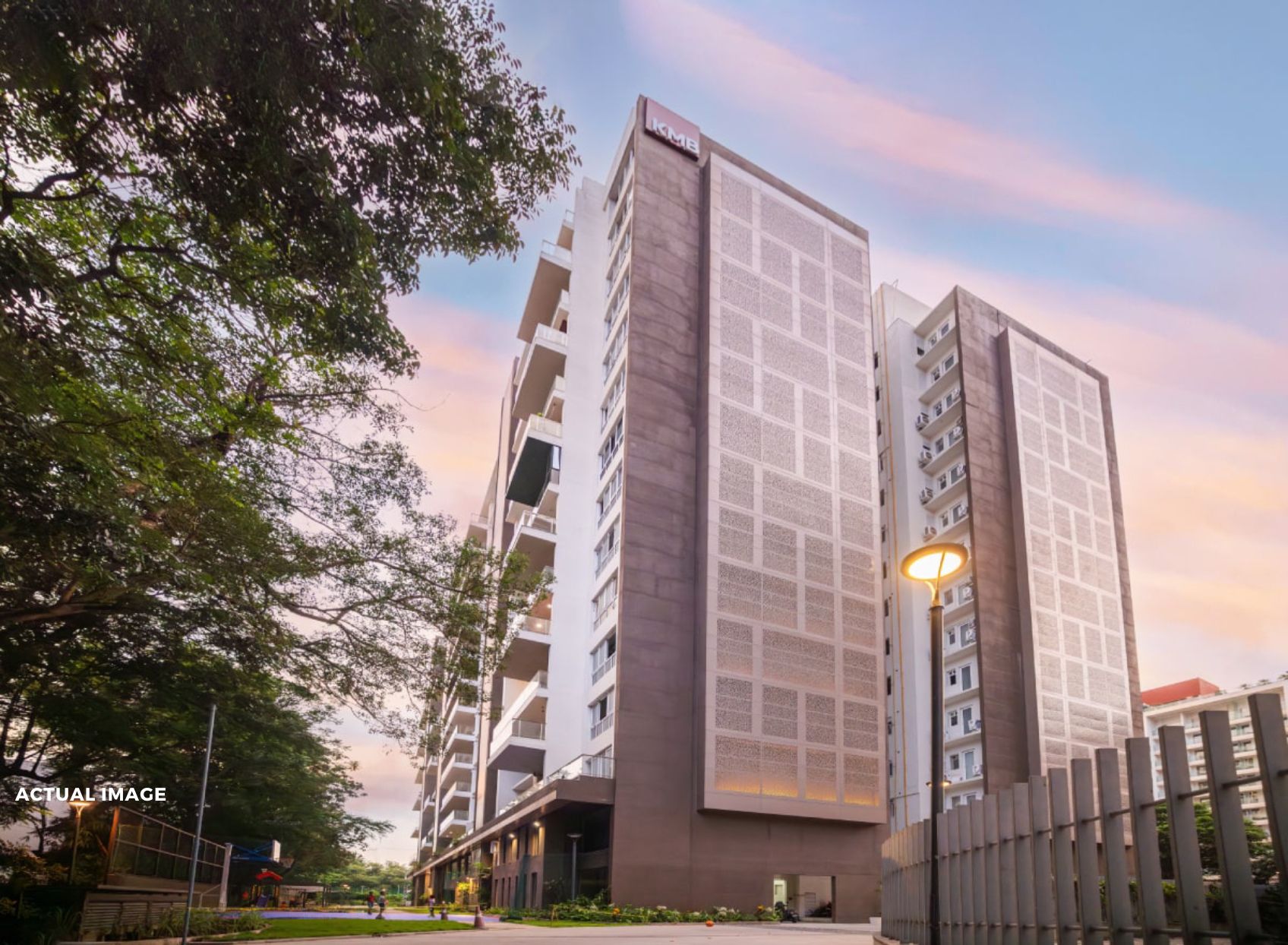 La Palazzo exterior showcasing durable contemporary architecture