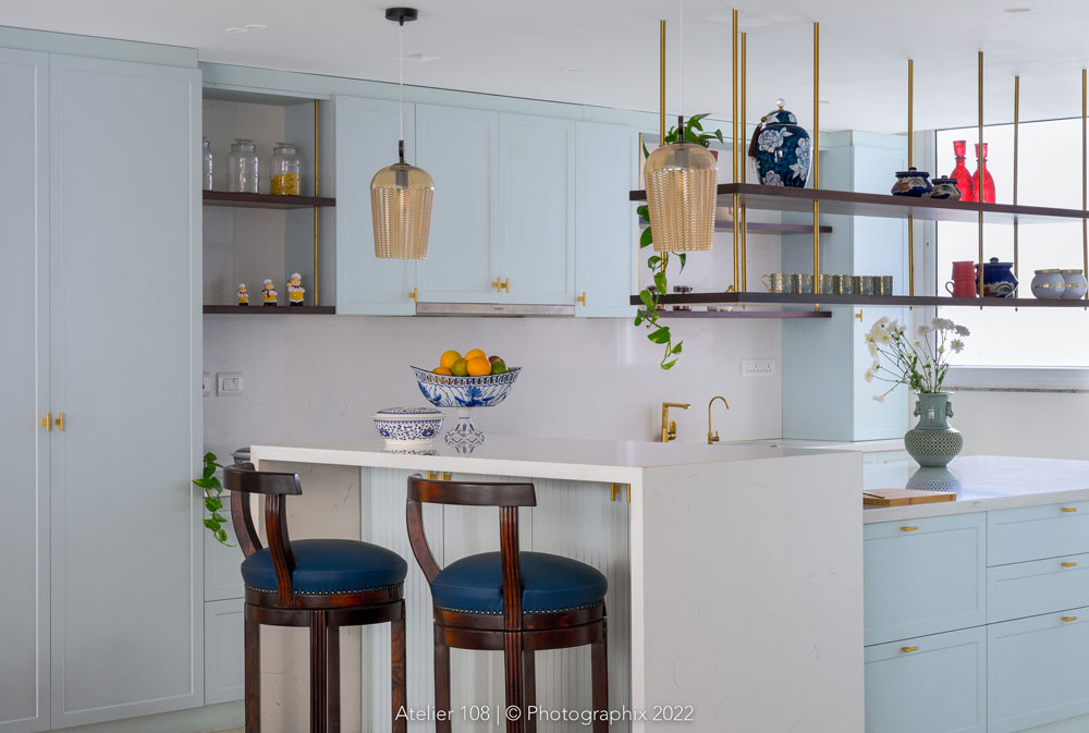 Customised KMB kitchen with generous proportions